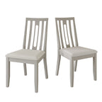 CraftPorch Contemporary Wooden Dining Chairs (Set of 2) - N/A