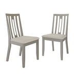 CraftPorch Contemporary Wooden Dining Chairs (Set of 2) - N/A
