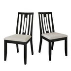 CraftPorch Contemporary Wooden Dining Chairs (Set of 2) - N/A