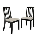 CraftPorch Contemporary Wooden Dining Chairs (Set of 2) - N/A