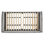 Chareau Glam Grey Velvet Daybed by iNSPIRE Q Modern