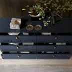 6 Drawers Storage Dresser Mid Century Chest of Drawer Sideboard