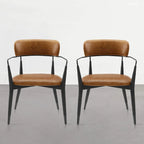 Art Leon Mid-century Solid Wood Accent Dining Chair (Set of 2)