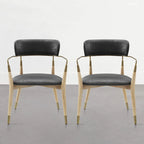 Art Leon Mid-century Solid Wood Accent Dining Chair (Set of 2)