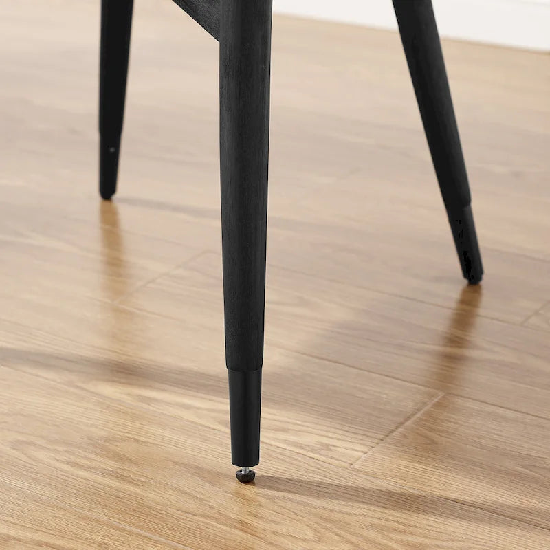 Art Leon Mid-century Solid Wood Accent Dining Chair (Set of 2)