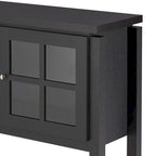 DH BASIC Modern Farmhouse 59 Windowpane Cabinet Buffet by Denhour