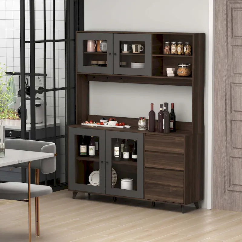 Sideboard Wine Cabinet Tea Cabinet Kitchen Cupboard Buffets Sideboards
