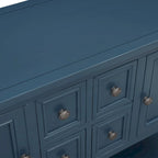 Cambridge Series Buffet Sideboard Console Table with Bottom Shelf - N/A