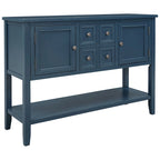 Cambridge Series Buffet Sideboard Console Table with Bottom Shelf - N/A