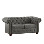 Knightsbridge Tufted Chesterfield Loveseat by iNSPIRE Q Artisan