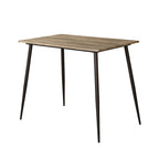 Cairo Industrial Metal 5-Piece Counter Height Dining Table Set by Furniture of America