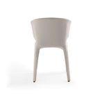 Conrad Cream Faux Leather Dining Chair (Set of 2)