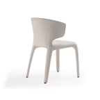 Conrad Cream Faux Leather Dining Chair (Set of 2)