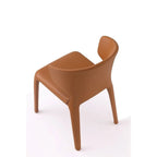 Conrad Cream Faux Leather Dining Chair (Set of 2)