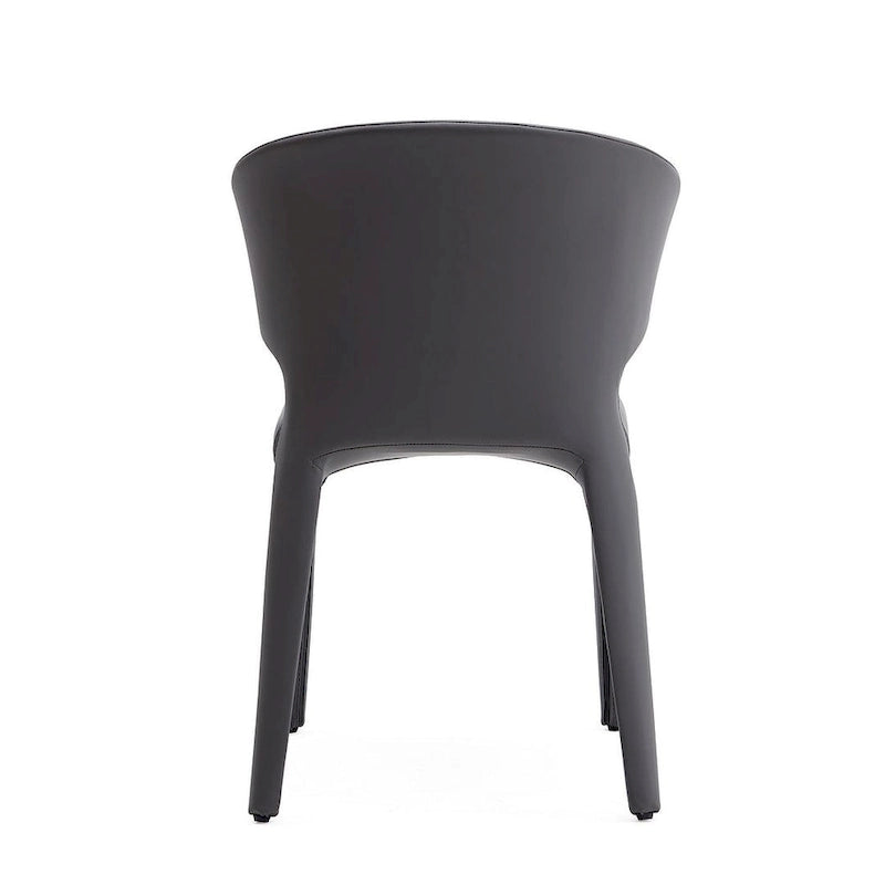 Conrad Cream Faux Leather Dining Chair (Set of 2)