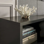 Extendable TV Stand Storage Media Console Modern Entertainment Center