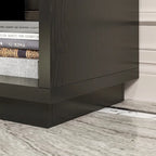 Extendable TV Stand Storage Media Console Modern Entertainment Center