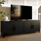 71-Inch Wide TV Stand with Storage Doors, TVs up to 85 