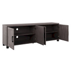 71-Inch Wide TV Stand with Storage Doors, TVs up to 85