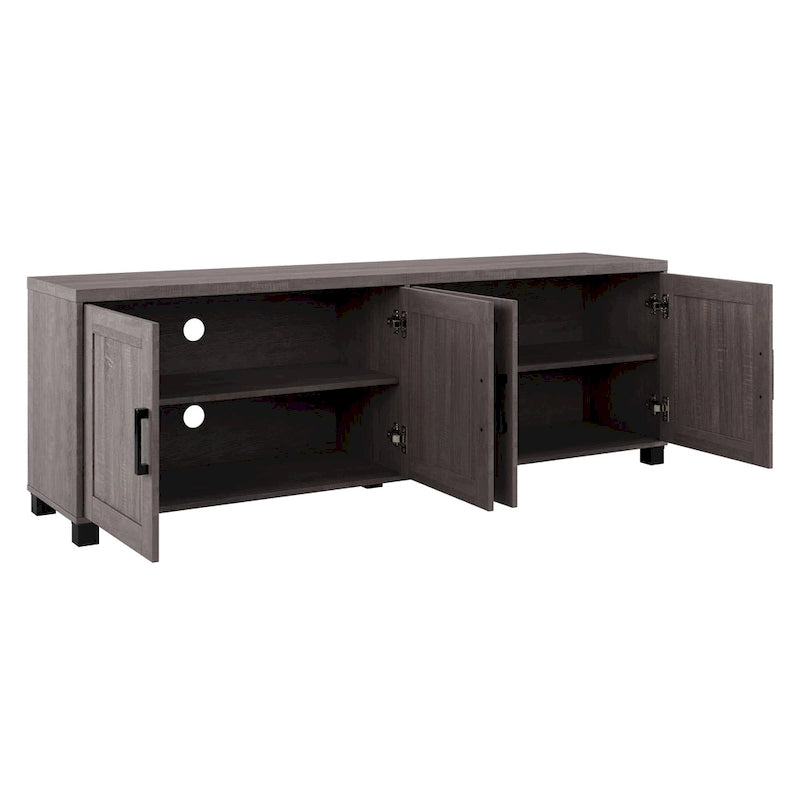 71-Inch Wide TV Stand with Storage Doors, TVs up to 85