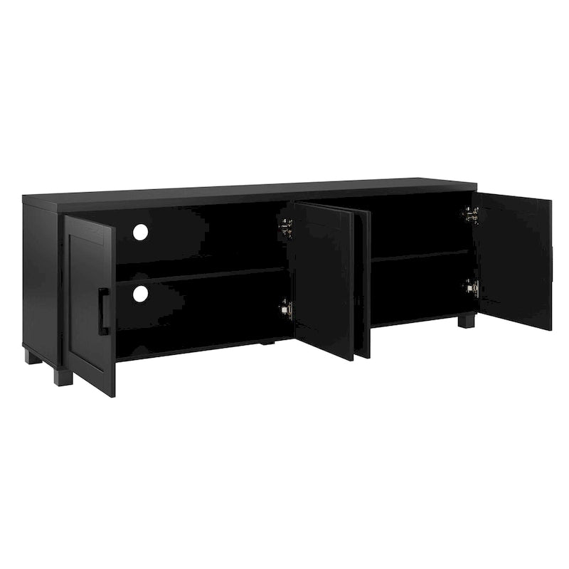 71-Inch Wide TV Stand with Storage Doors, TVs up to 85