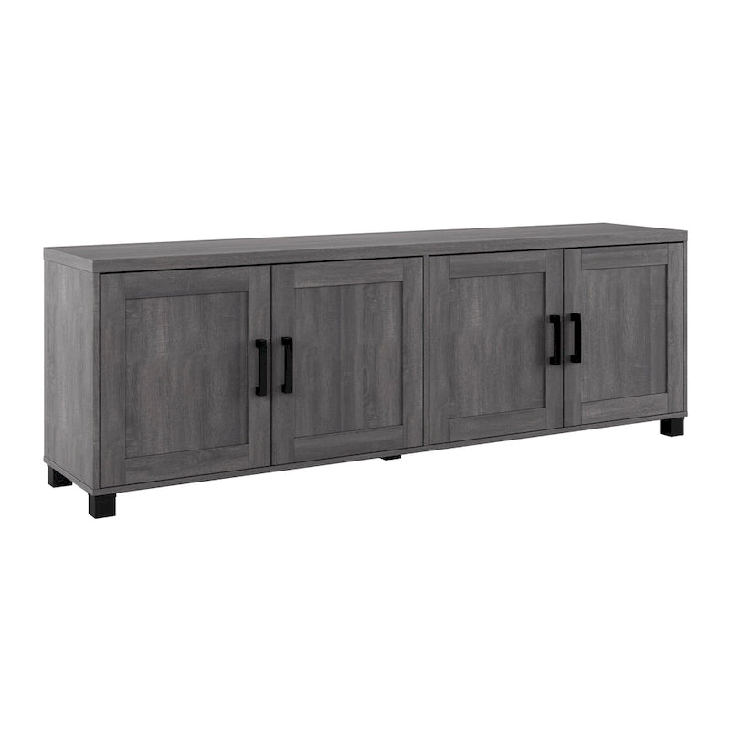 71-Inch Wide TV Stand with Storage Doors, TVs up to 85