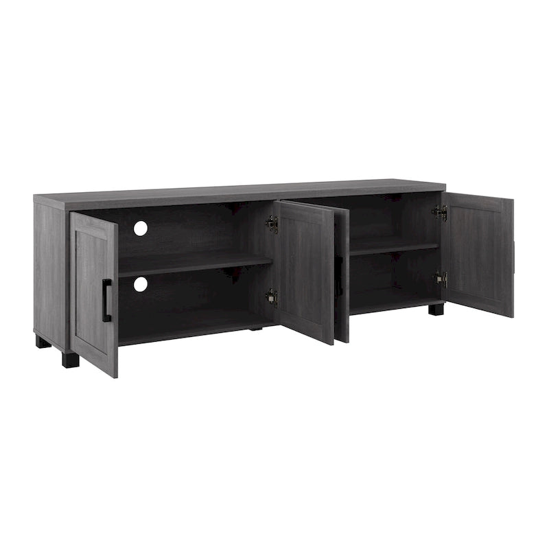 71-Inch Wide TV Stand with Storage Doors, TVs up to 85