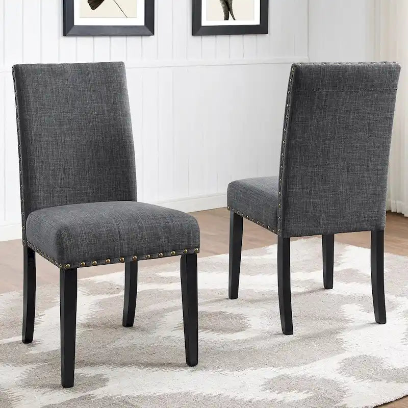 Roundhill Furniture Amisos 6-Piece Dining Set, Hairpin Dining Table with 4 Chairs and Upholstery Bench