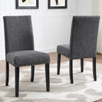 Roundhill Furniture Amisos 6-Piece Dining Set, Hairpin Dining Table with 4 Chairs and Upholstery Bench