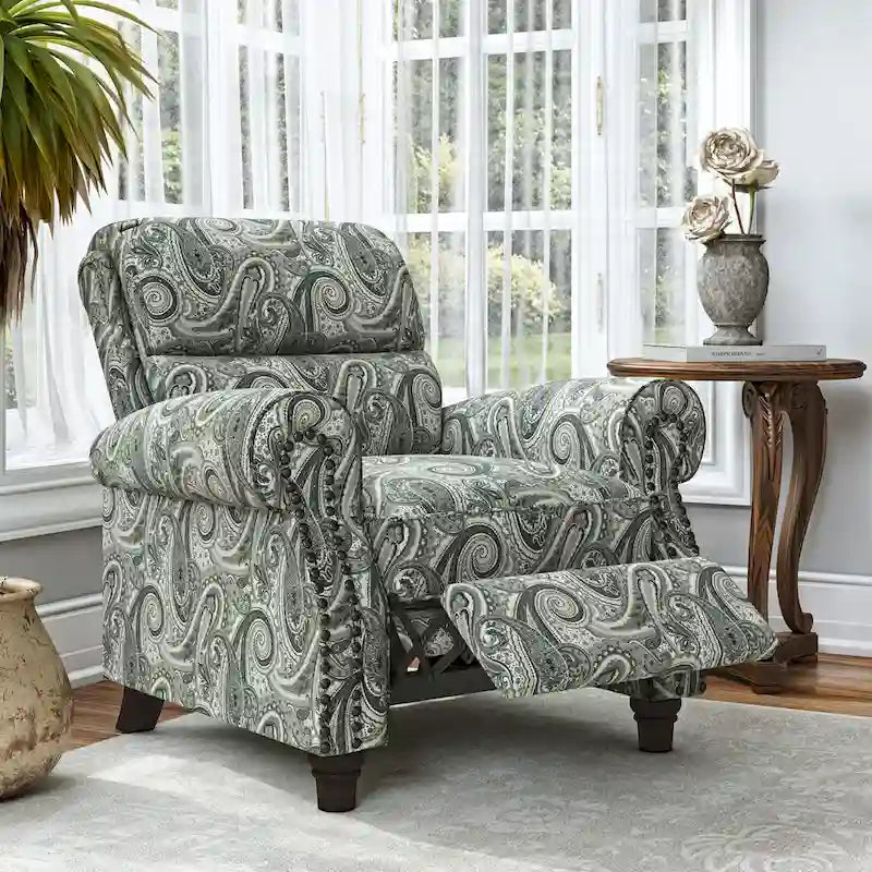 Copper Grove Jessie ProLounger Paisley Push Back Recliner Chair
