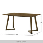 CraftPorch Mid-century Modern Dining Table