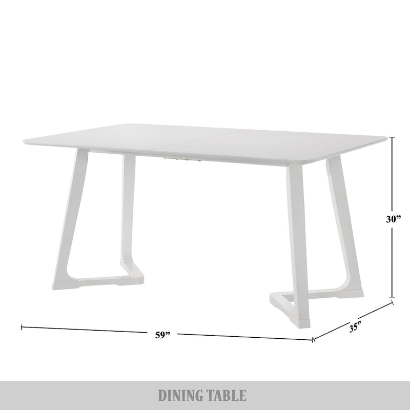 CraftPorch Mid-century Modern Dining Table