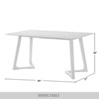 CraftPorch Mid-century Modern Dining Table