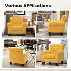 Pellebant Modern Accent Chair Club Armchair for Living Room