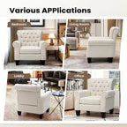 Pellebant Modern Accent Chair Club Armchair for Living Room