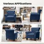 Pellebant Modern Accent Chair Club Armchair for Living Room