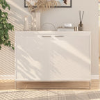 Clihome Furniture Wood 2-Door Accent Cabinet