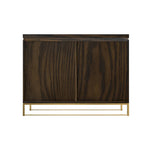 Clihome Furniture Wood 2-Door Accent Cabinet