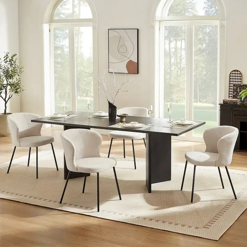 Art Leon Modern Dining Chairs, Set of 2