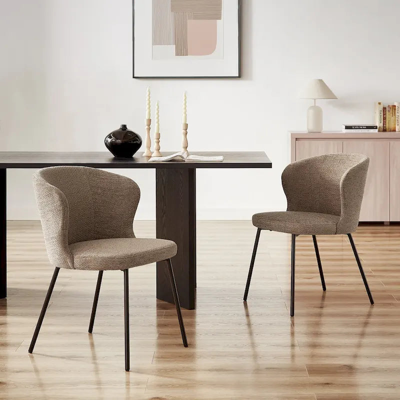 Art Leon Modern Dining Chairs, Set of 2