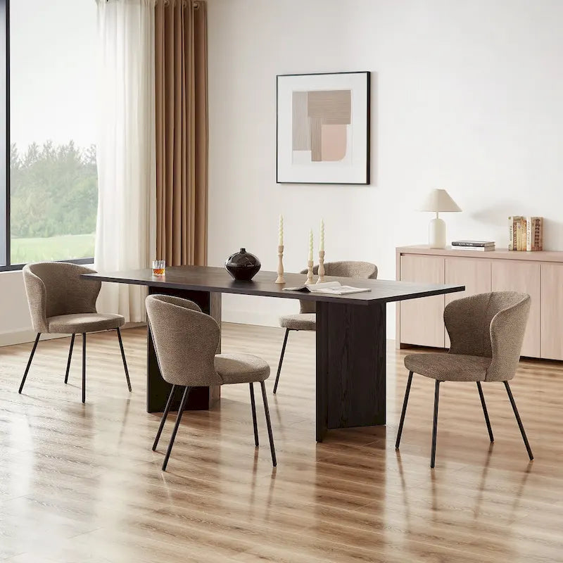 Art Leon Modern Dining Chairs, Set of 2