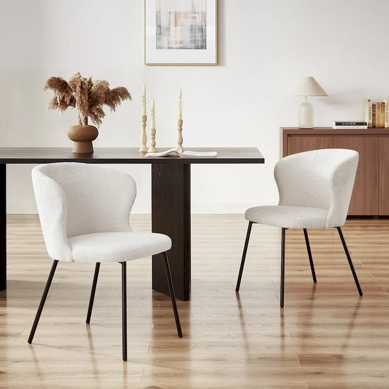 Art Leon Modern Dining Chairs, Set of 2