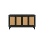 Rattan Sideboard Buffer Cabinet