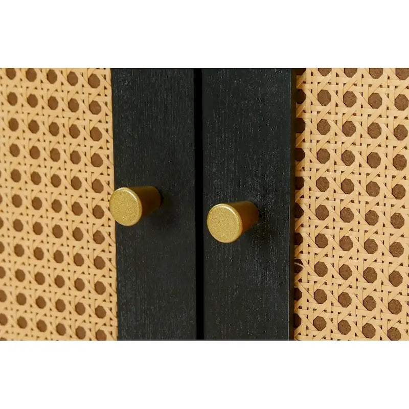 Rattan Sideboard Buffer Cabinet