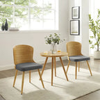 Corvus Calvados Mid-century Modern Dining Chairs (Set of 2)