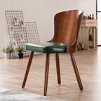 Corvus Calvados Mid-century Modern Dining Chairs (Set of 2)