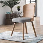 Corvus Calvados Mid-century Modern Dining Chairs (Set of 2)