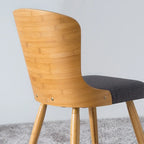 Corvus Calvados Mid-century Modern Dining Chairs (Set of 2)
