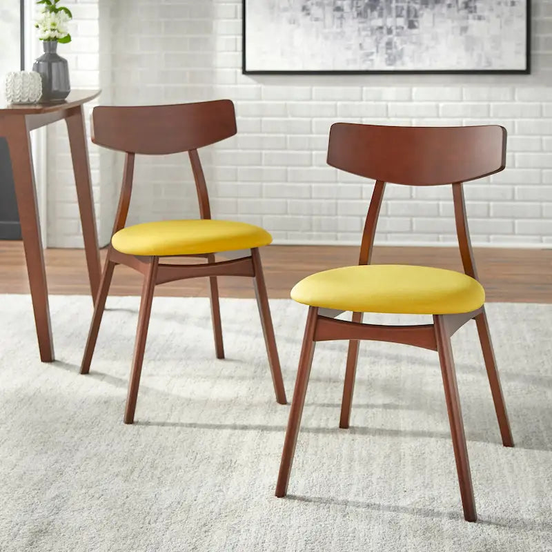 Simple Living Solid Beechwood Cadiz Dining Chairs (Set of 2)