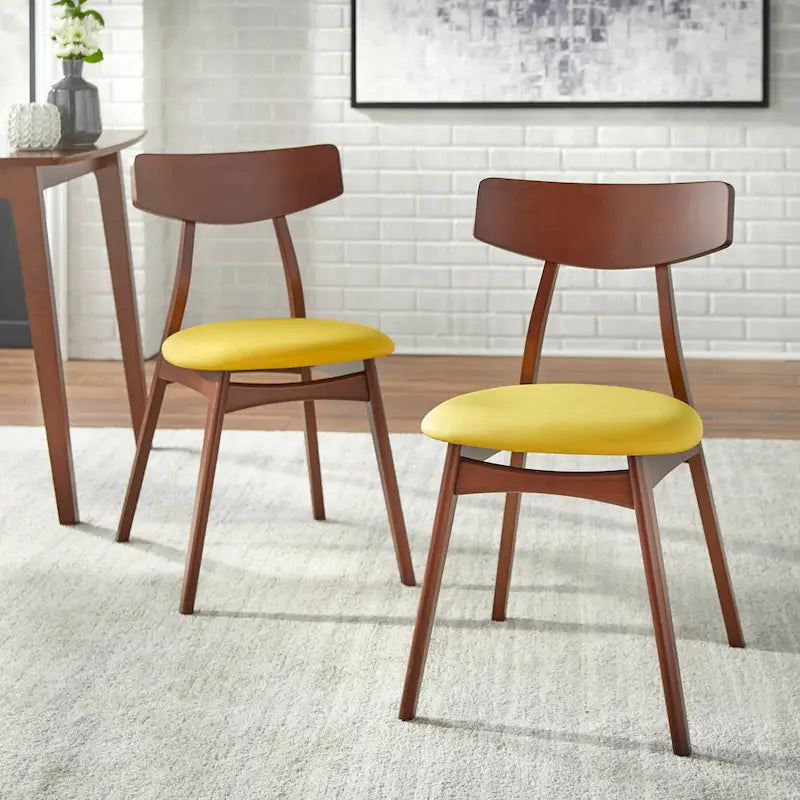 Simple Living Solid Beechwood Cadiz Dining Chairs (Set of 2)